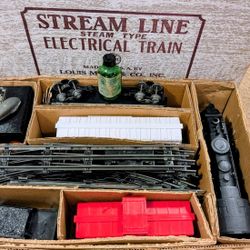 Marx Stream Line Train Set (Late 50s)