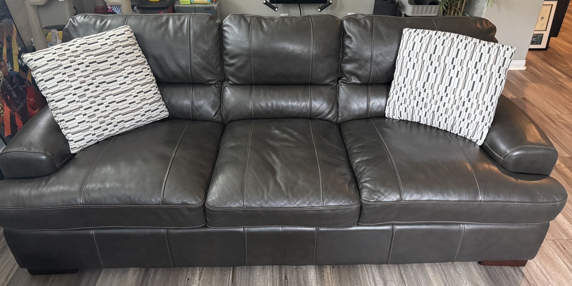 Couch With Arm Chair And Ottoman