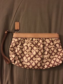 Coach wristlet