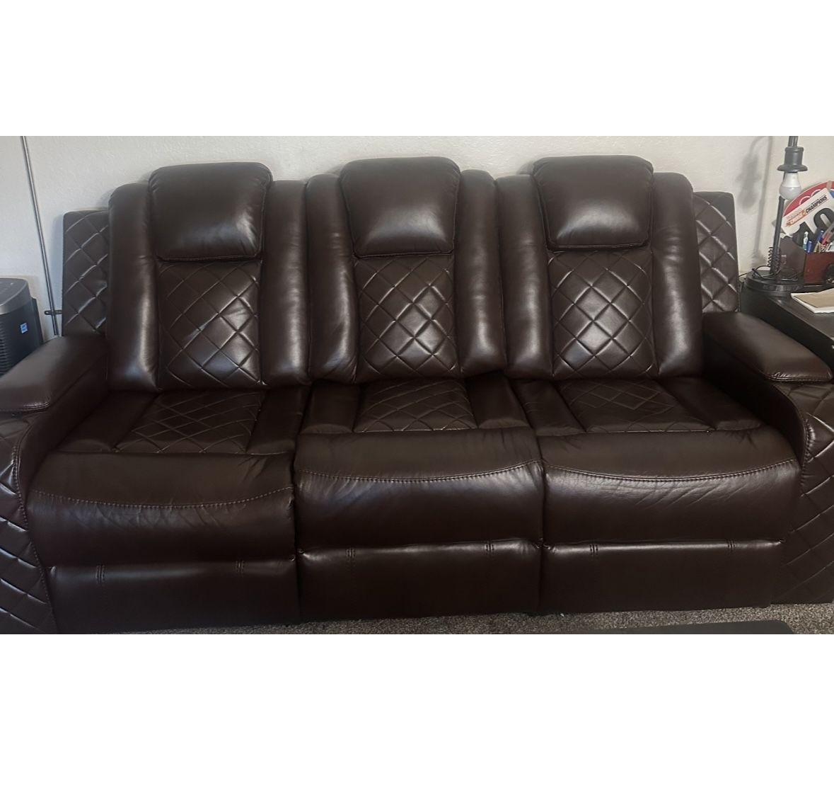Reclining Sofa & Chair. Like New $600 complete