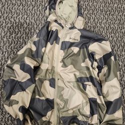 Columbia reversible windbreaker jacket