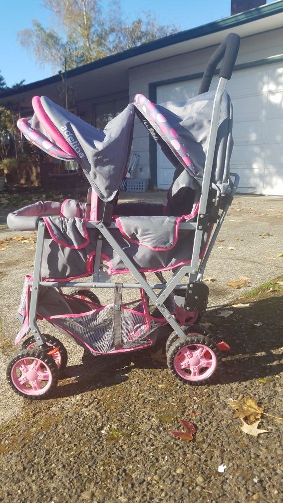 Nice Adelina double stroller.