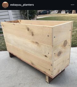 CEDARWOOD PLANTER BOXES - CUSTOM SIZES