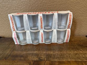 Silhouette Set of 4 Shot glasses