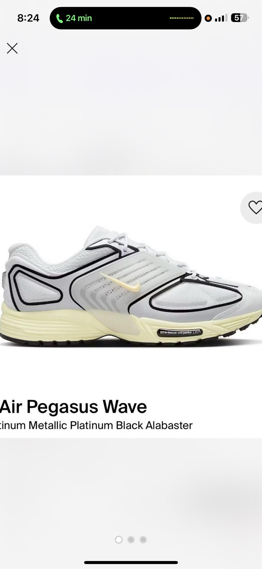 Air Pegasus wake Nike 