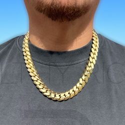 Miami Cuban Link 14k Gold Plated