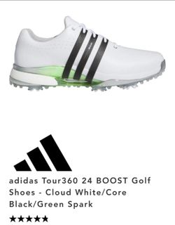 MEN'S LEATHER ADIDAS GOLF SHOES