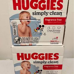 Huggies Wipes 2/$20