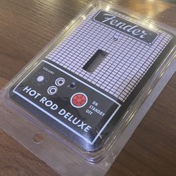 Fender Guitar Amp Decorative Wall Light Switch