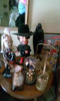 Various figurines