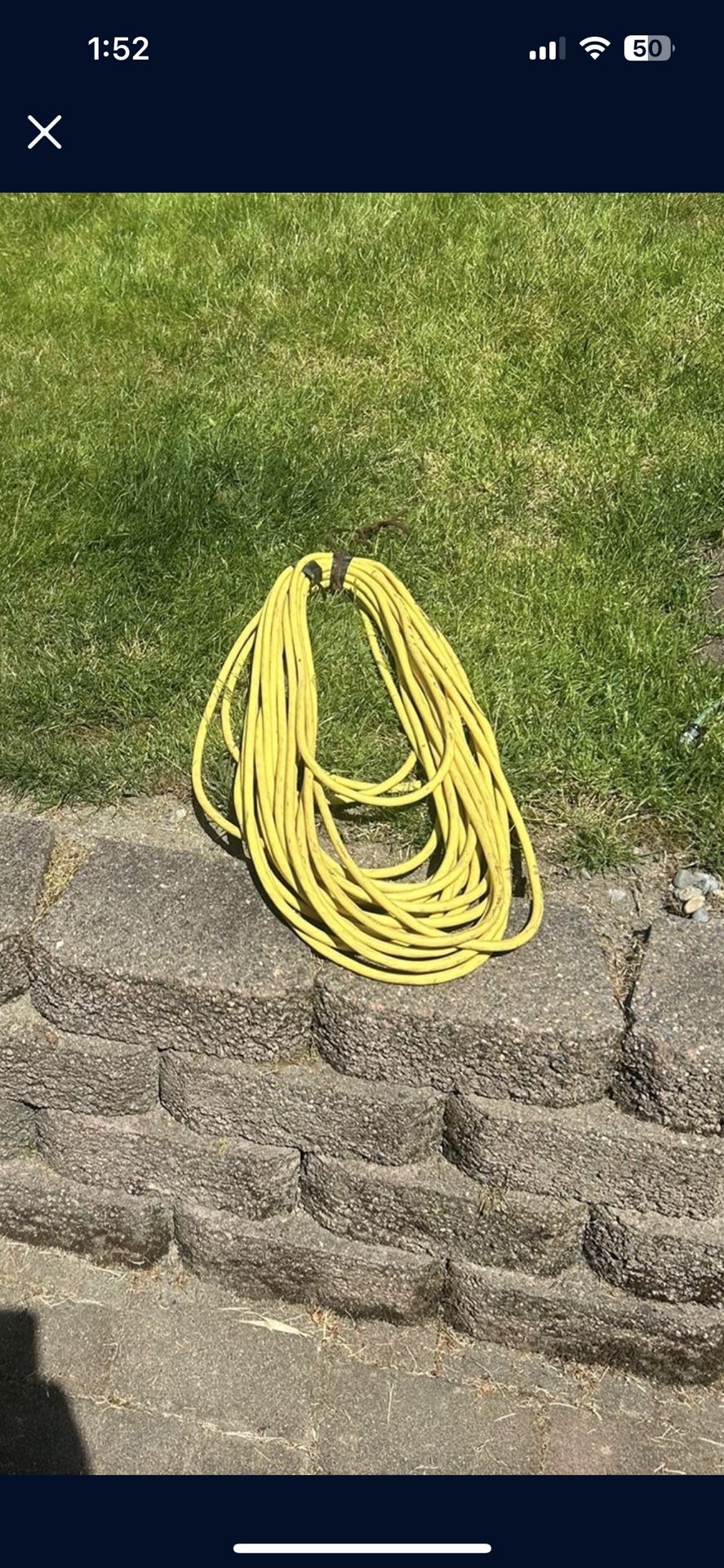 12/3 Extension Cord 100’
