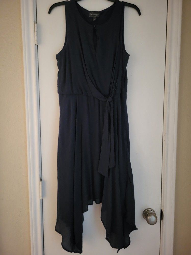 Dress, Blue, Size 8