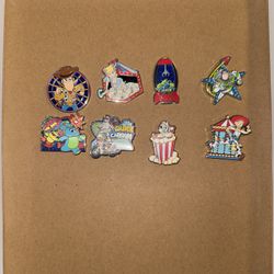 Toy Story Disneyland Disney Mystery Pin Set 