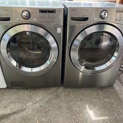 LG Washer And Electric Dryer