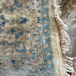 ⭕️ Large Vintage Hand-Woven Wool Rug 20×9.8 ft | Mid-Century Samarkand / Afghan Style