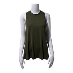 lululemon Conduit Singlet Size 4 Brave Olive