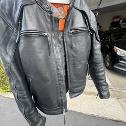 Motorcycle leather jacket Medium 