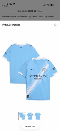 Puma Manchester City Home Jersey