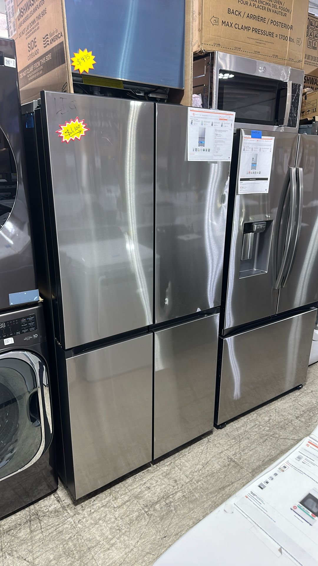 Samsung 4 Door Stainless Steel Refrigerator Fridge