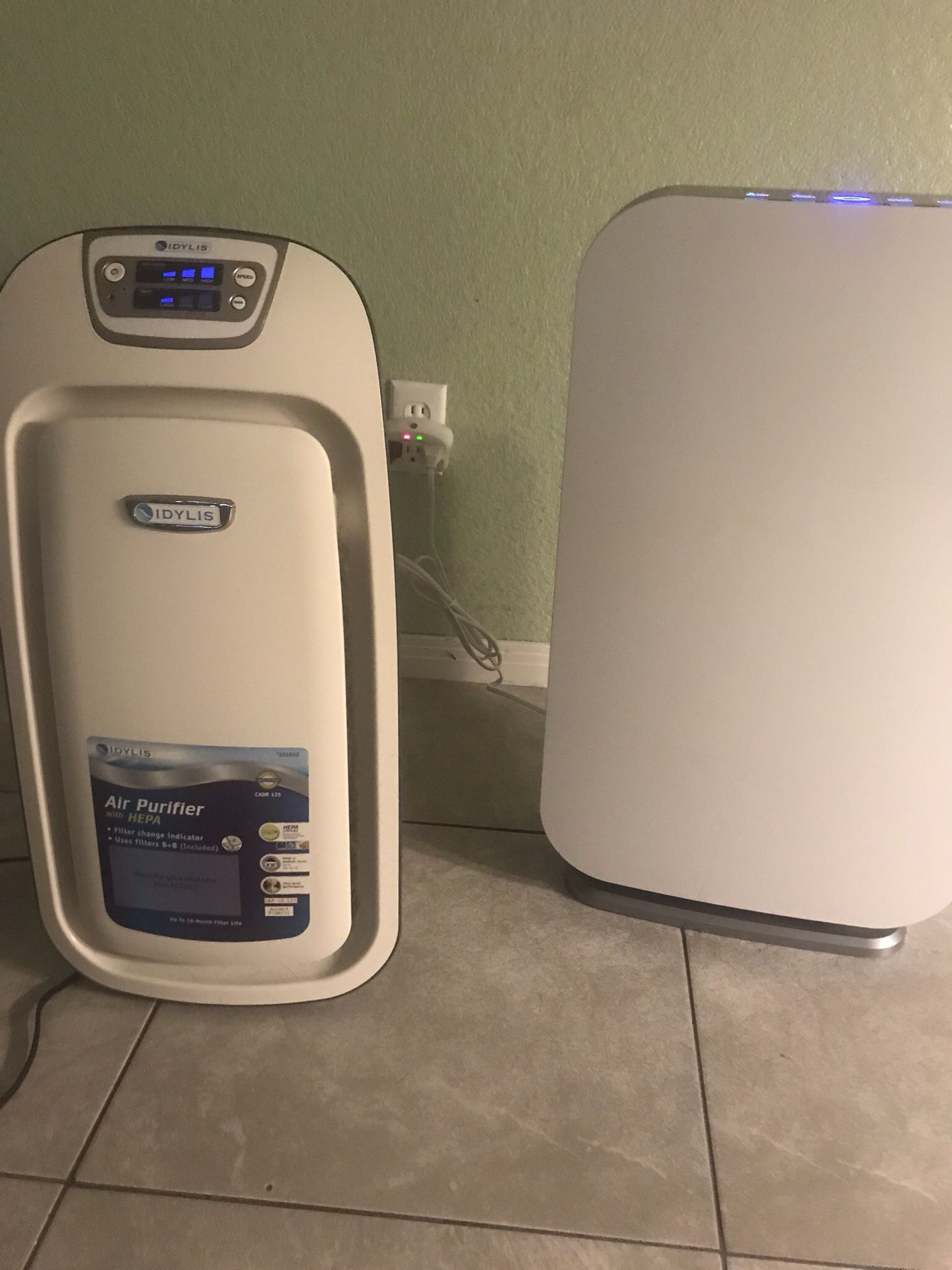 Alen Air Purifiers and Idylis Air Purifiers