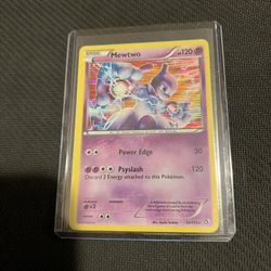 Pokemon Cards Legendary Treasures Mewtwo Holo