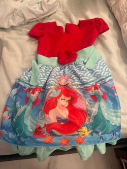 Disney's The Little Mermaid Dress. Ariel- Toddles from 3-5 years