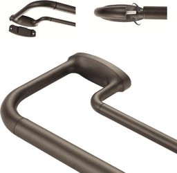 NEW DOUBLE WRAP AROUND CURTAIN ROD