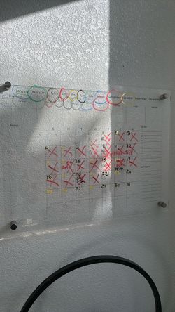 Merely Home Acrylic Wall Calendar