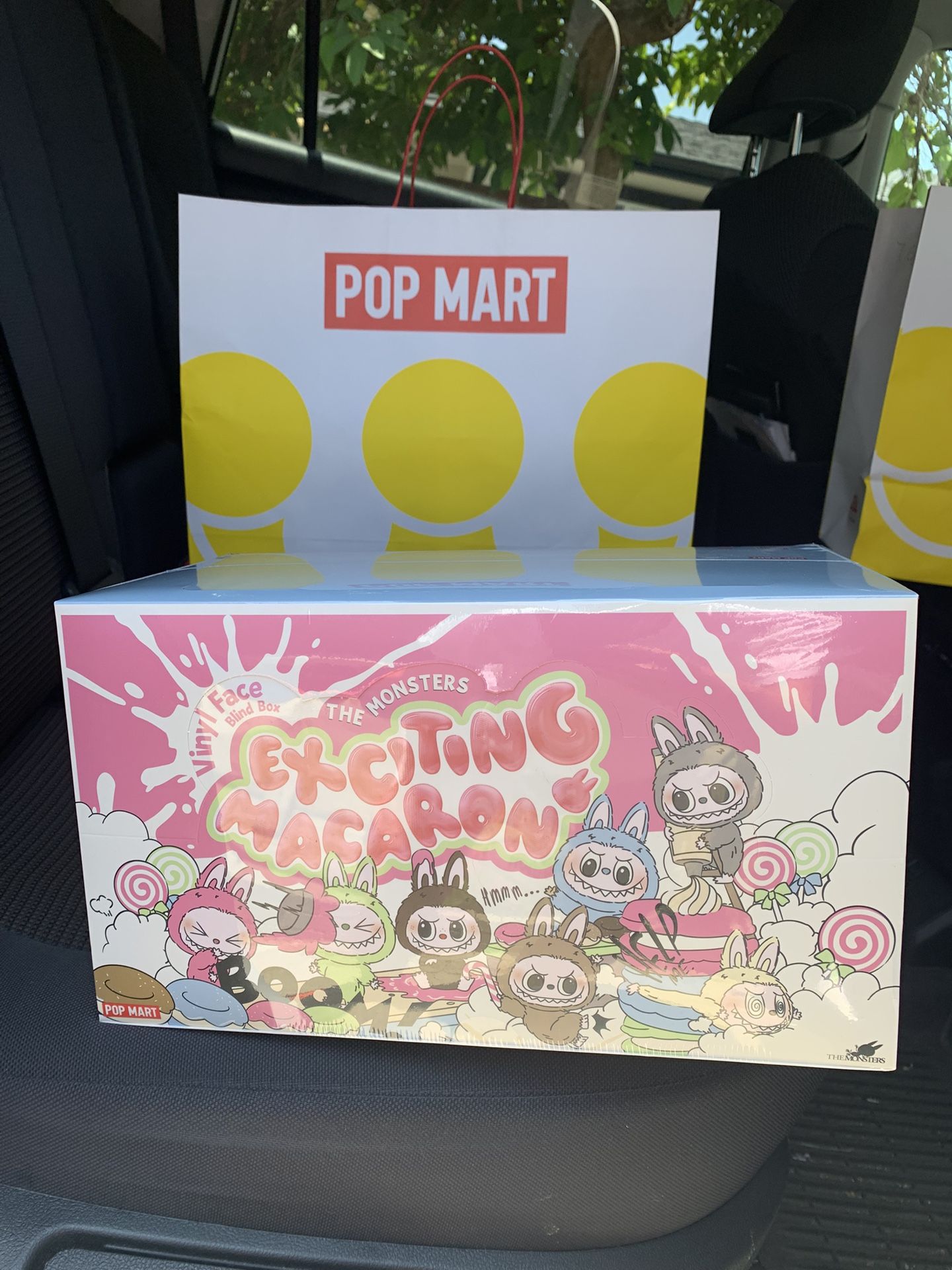 THE MONSTERS - Exciting Macaron Vinyl Face Blind Box 1 Whole set