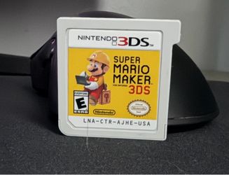 SUPER MARIO MAKER FOR NINTENDO 3DS! 🖊️