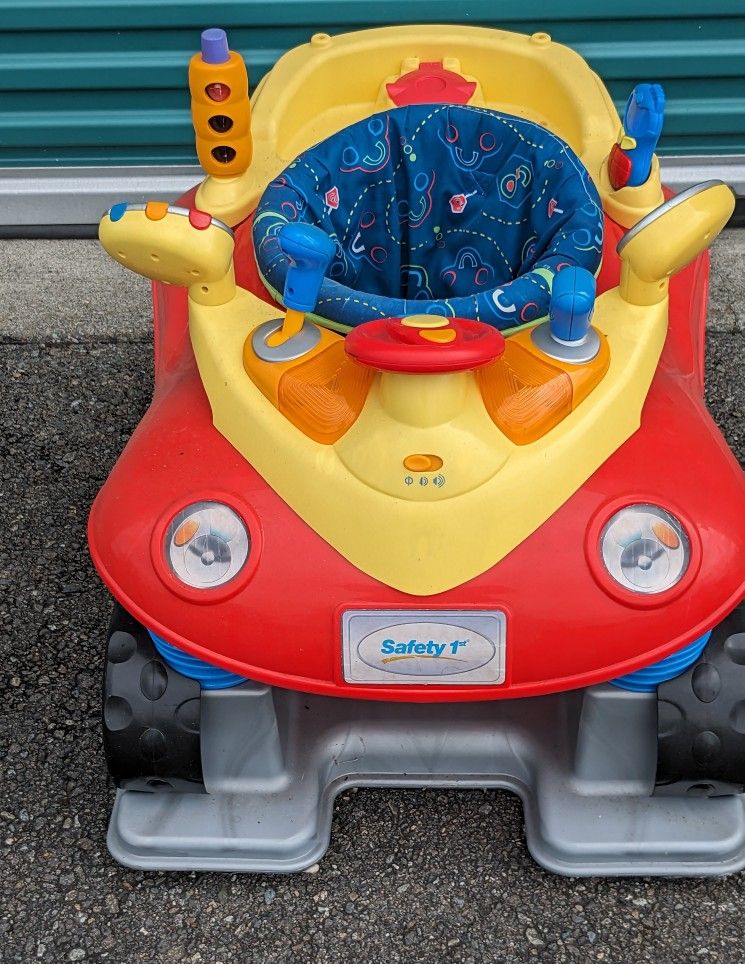 Safety 1st Car-shaped Baby Exersaucer/Bouncer/Activity Play Center