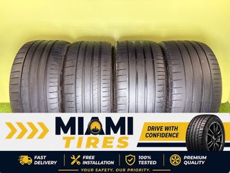 (4)Pirelli P Zero (2) 275/35/19  (2) 285/30/20
