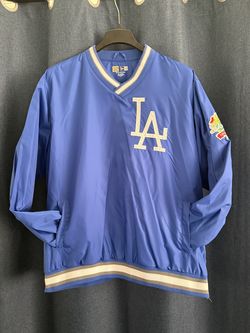 Mens New Era Los Angeles Dodgers V-Neck Pullover Sweater