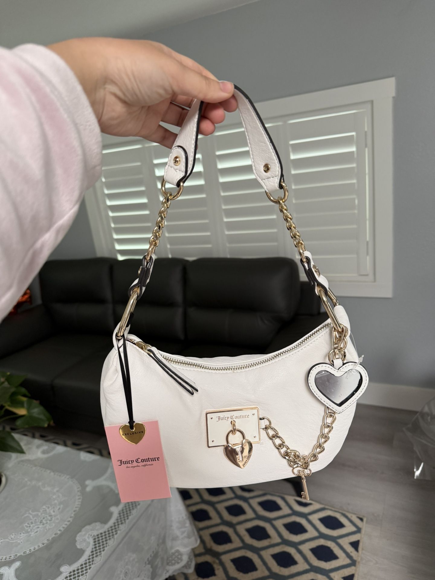 Juicy Couture White Exclusive Shoulder bags Brand New