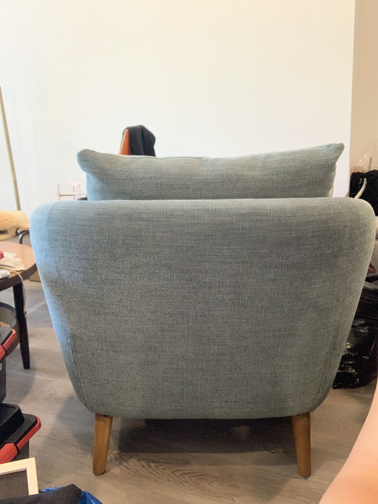 West elm Jonah Chair Color Ocean for Sale in Los Angeles CA