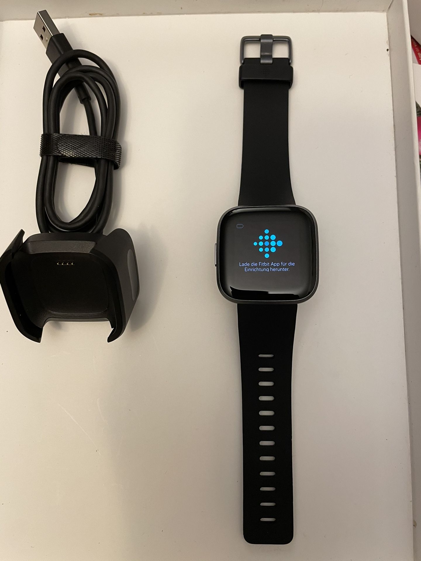 Fitbit Versa 2- Smartwatch 40mm Aluminum - Black/Carbon *BRAND NEW*