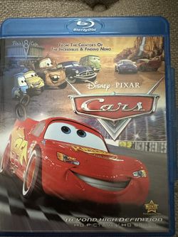 Disney Pixar  Cars Blu Ray 