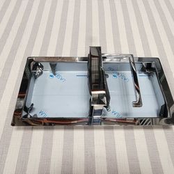 ALFI brand ABTPN88-PC Polish Chrome Stainless Steel Recessed Toilet Paper Holder Niche - Open-Box, Like New