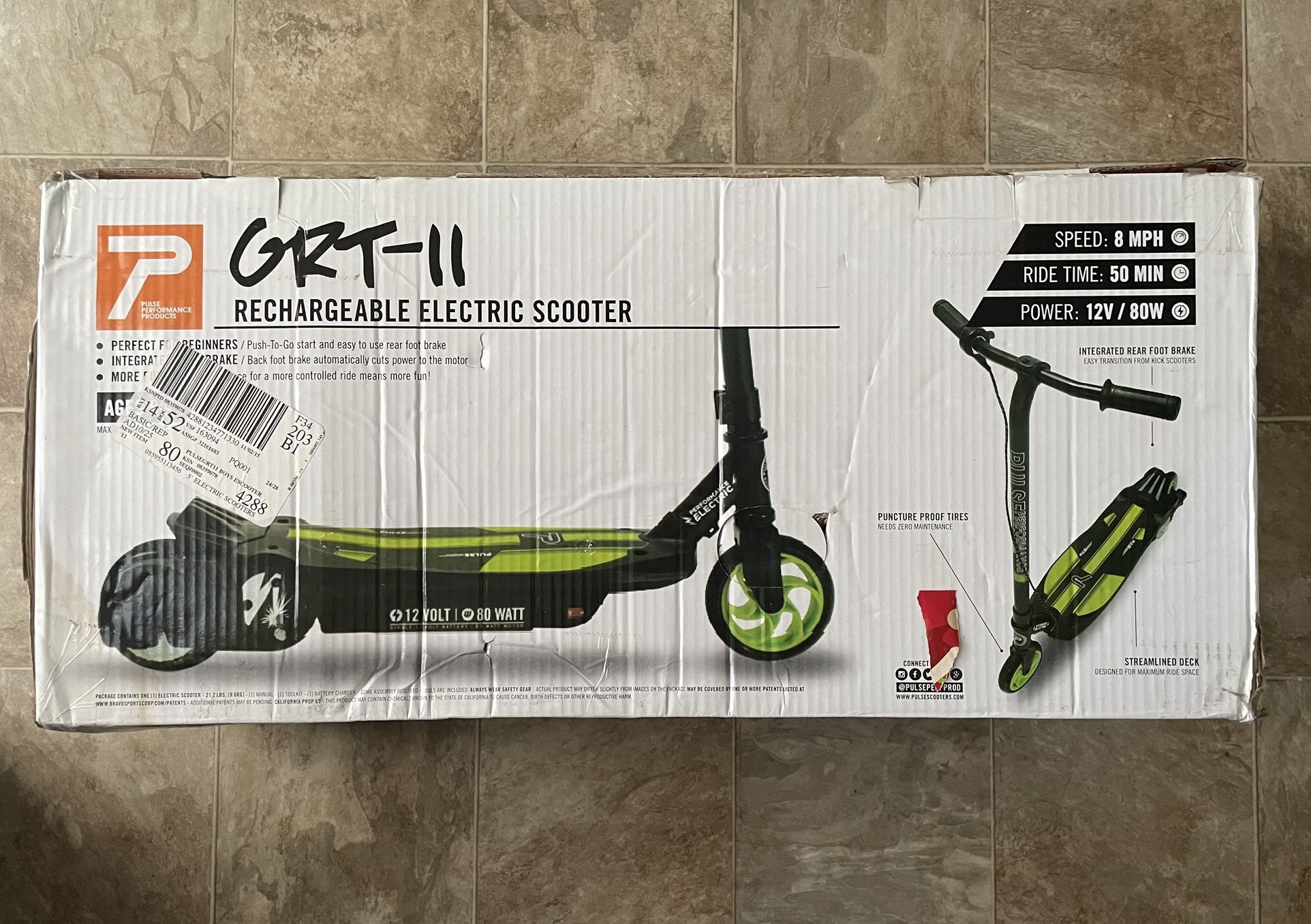 Pulse GRT-11 12V Electric Scooter