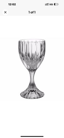 Discontinued Park Lane By MIKASA Crystal Wine Glass 8oz (5 On Hand. Price Is Per Glass)
