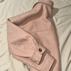 Pink Cropped Jacket 