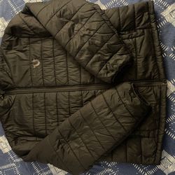 XL True Religion Black Puffer Jacket