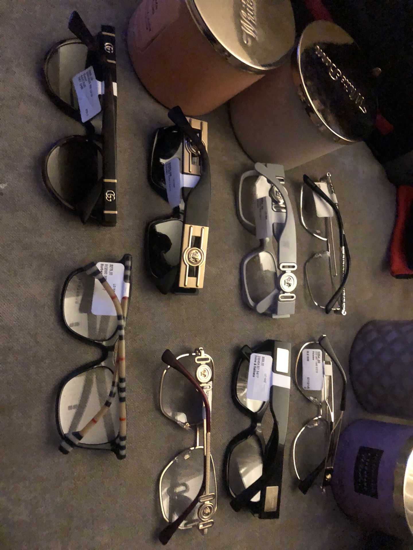 Versace, Dolce Gabana,Gucci 