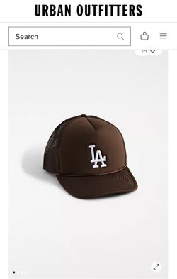Brown LA Trucker Hat