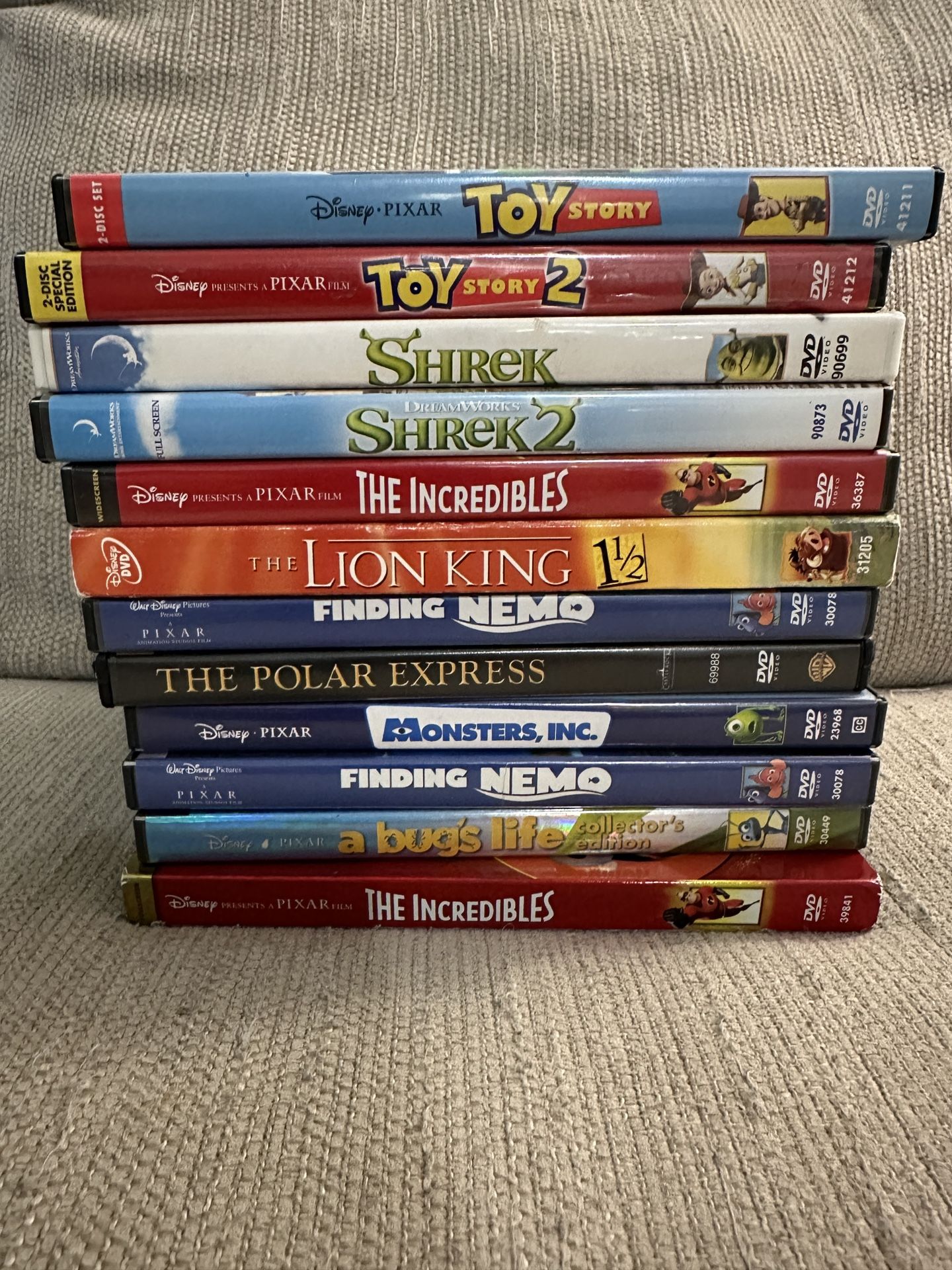 Disney And Kids Movie DVD Lot Collection.