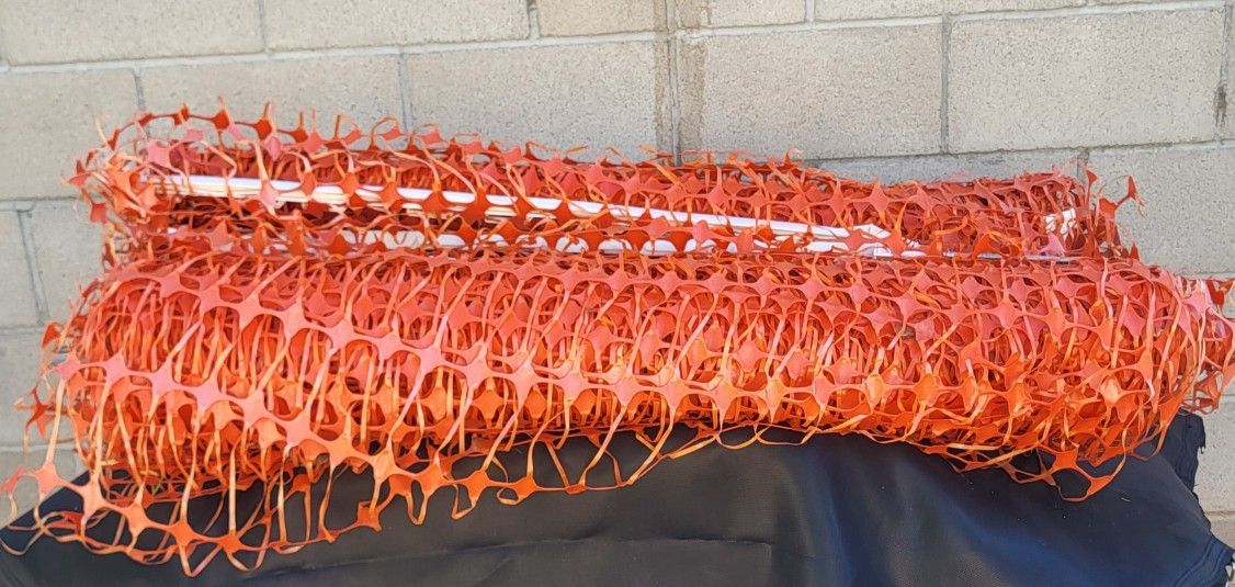 Orange Temporary Fence