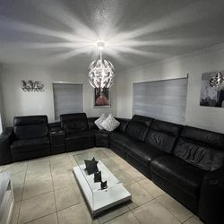 Sofá, Sectional reclinable