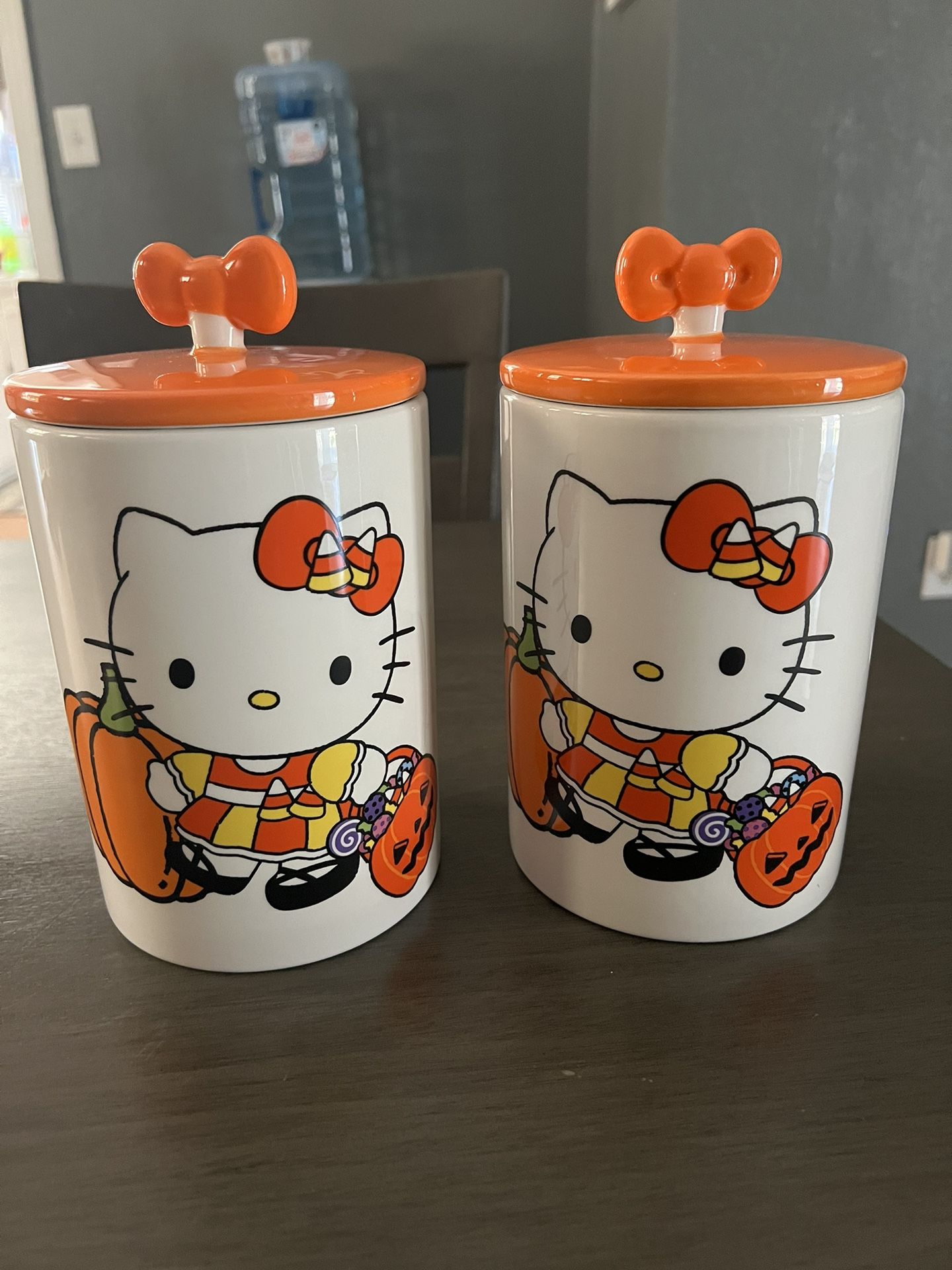 Hello Kitty ..2 Cookie Jars