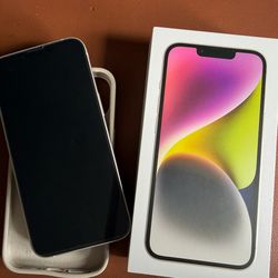 Unlocked iPhone 14 128 GB White/Starlight
