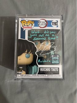 Muichiro Tokito Signed Funko Pop
